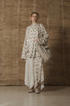 Mutedance 25 Spring and Summer Printing and Dyeing Handmade Large Bag Series MD-MD25SS142-LINEN MD25SS141